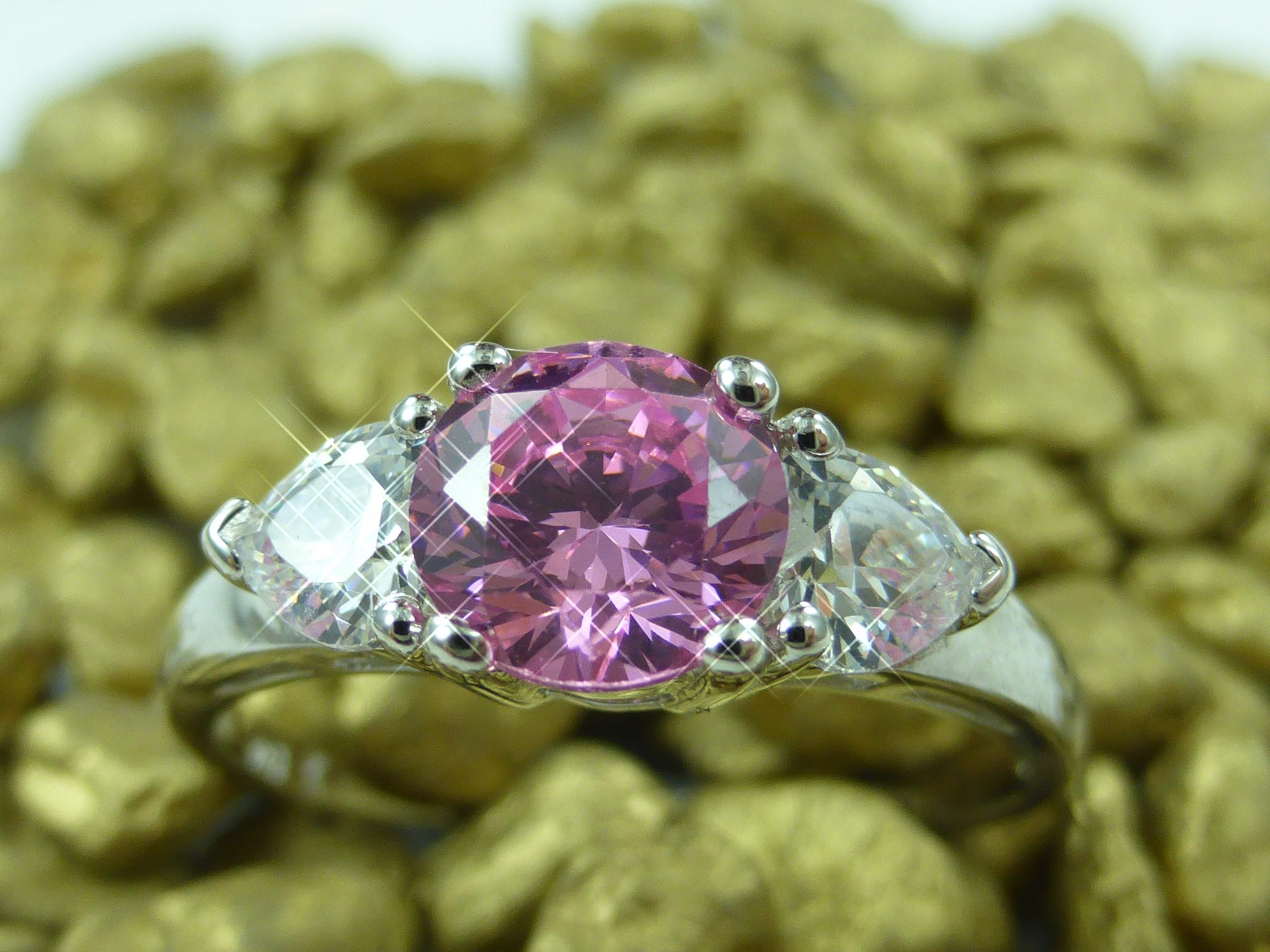 Pink Diamond RIng